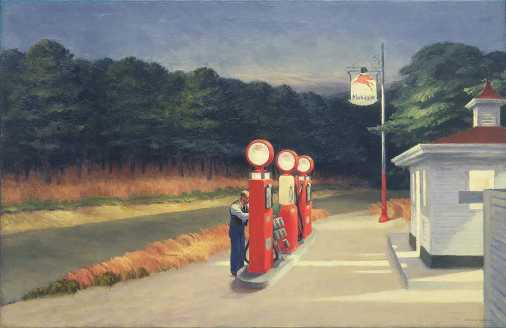 Edward Hopper Petrol İstasyonu