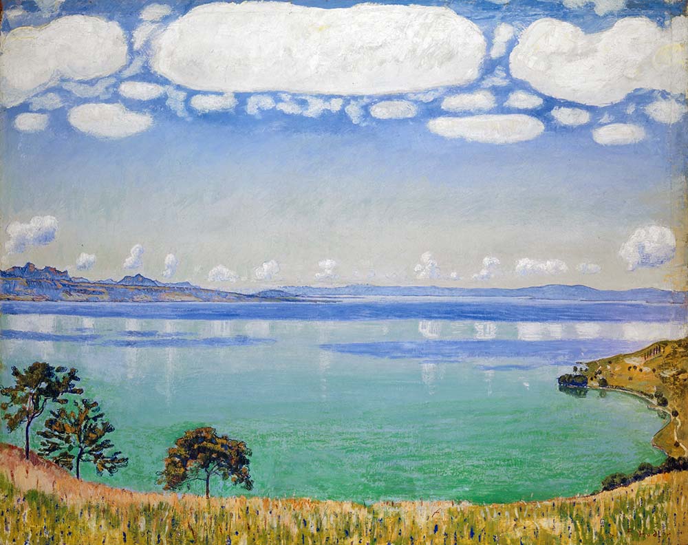 Ferdinand Hodler Chexbre'den Leman Gölü