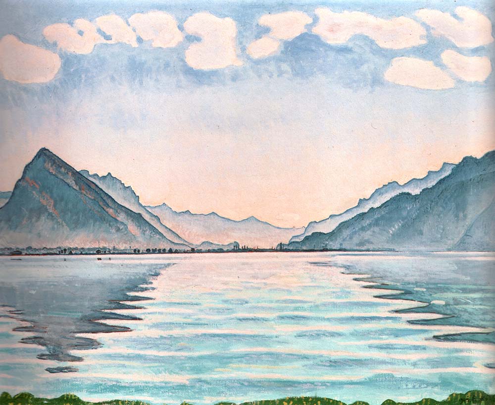 Ferdinand Hodler Göl Manzarası