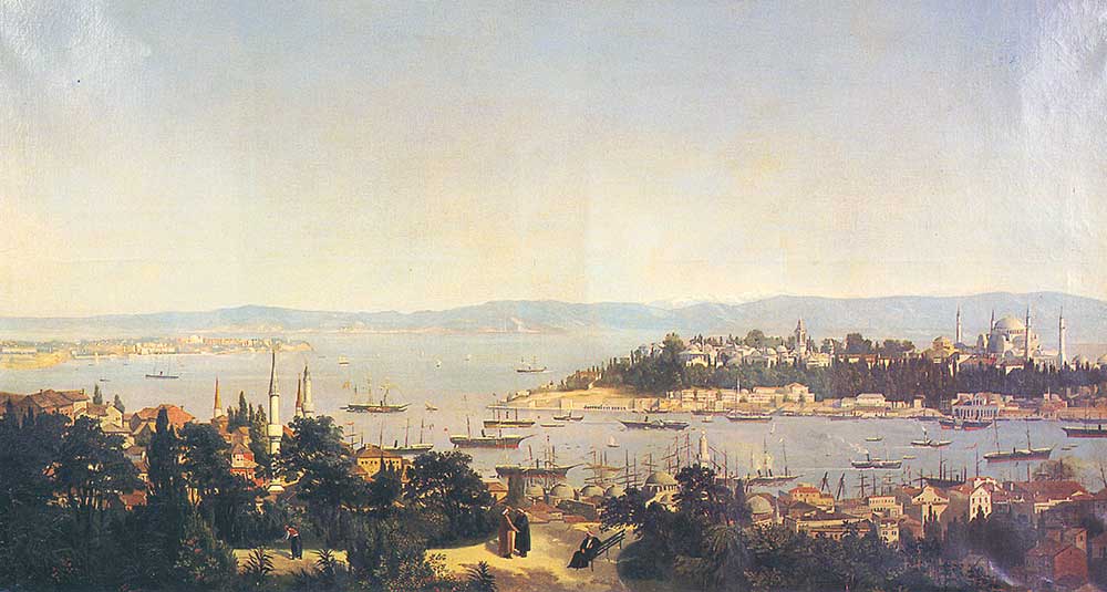 François Claude Hayette İstanbul Manzarası