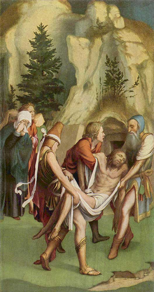 Hans Holbein Younger Isa'nın Gömülüşü