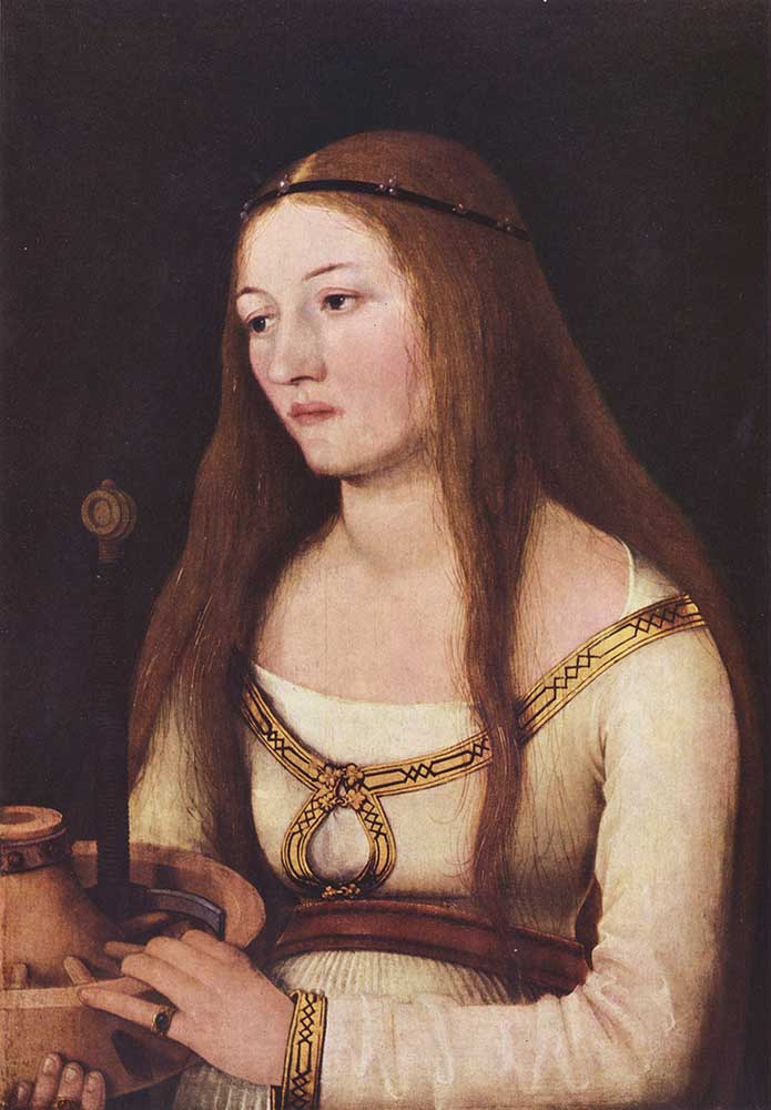 Hans Holbein the Elder Katherina Schwarz'ın Portresi