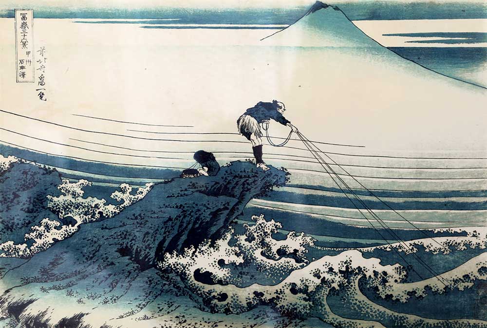 Katsushika Hokusai Fuji Dağı 01