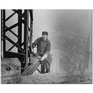 Lewis Hine Empire State Binası İnşaatında