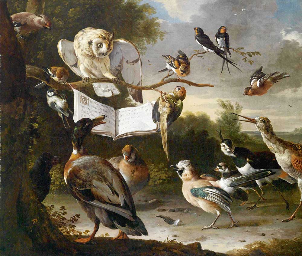 Melchior de Hondecoeter Kuşların Konseri