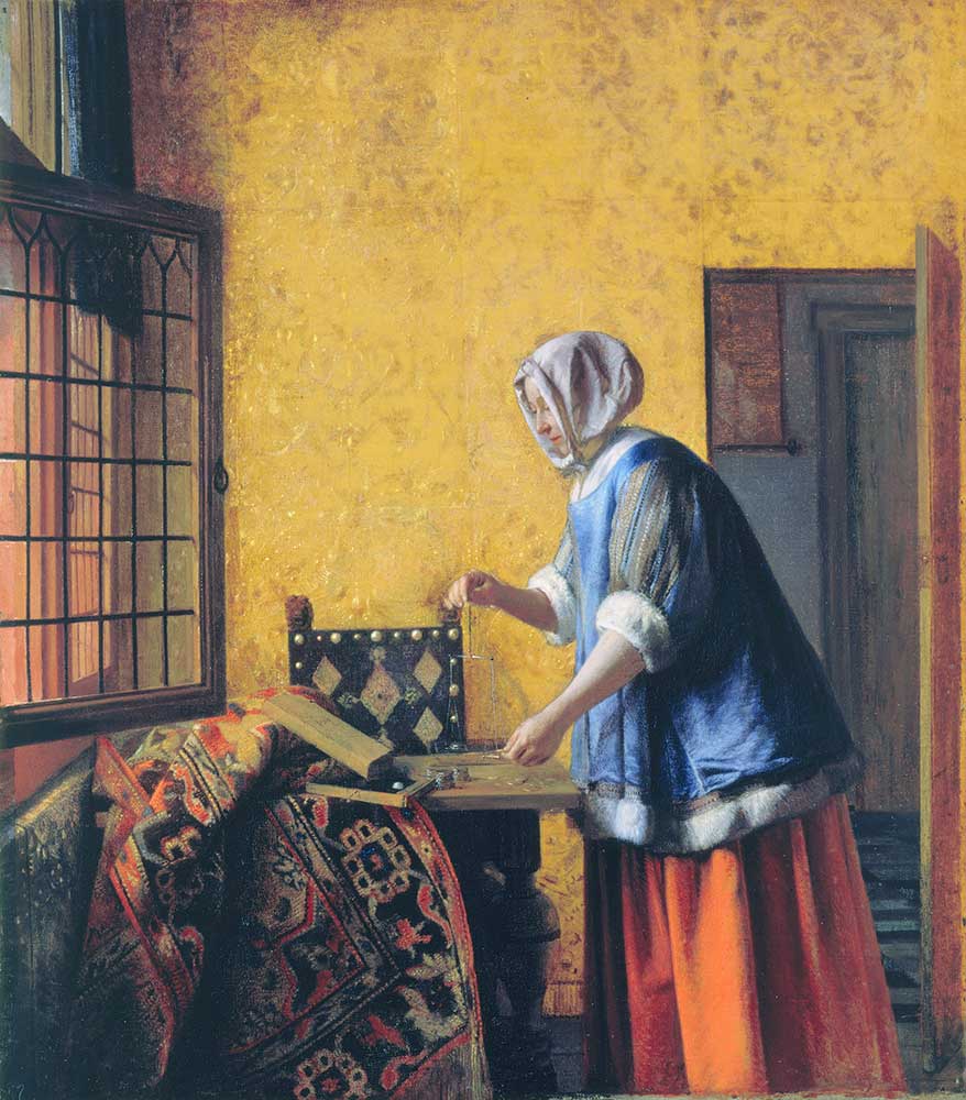 Pieter de Hooch Altın Tartıcısı