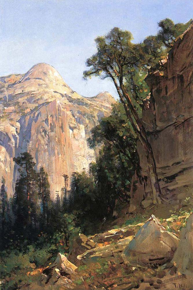 Thomas Hill Kuzey Tepesi Yosemite Vadisi