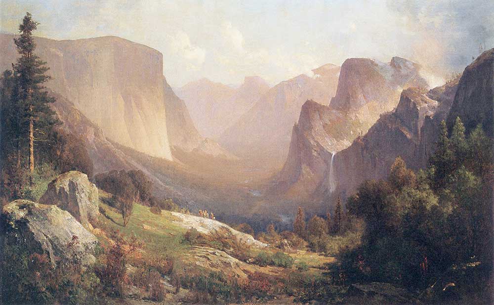 Thomas Hill Yosemite Vadisinden