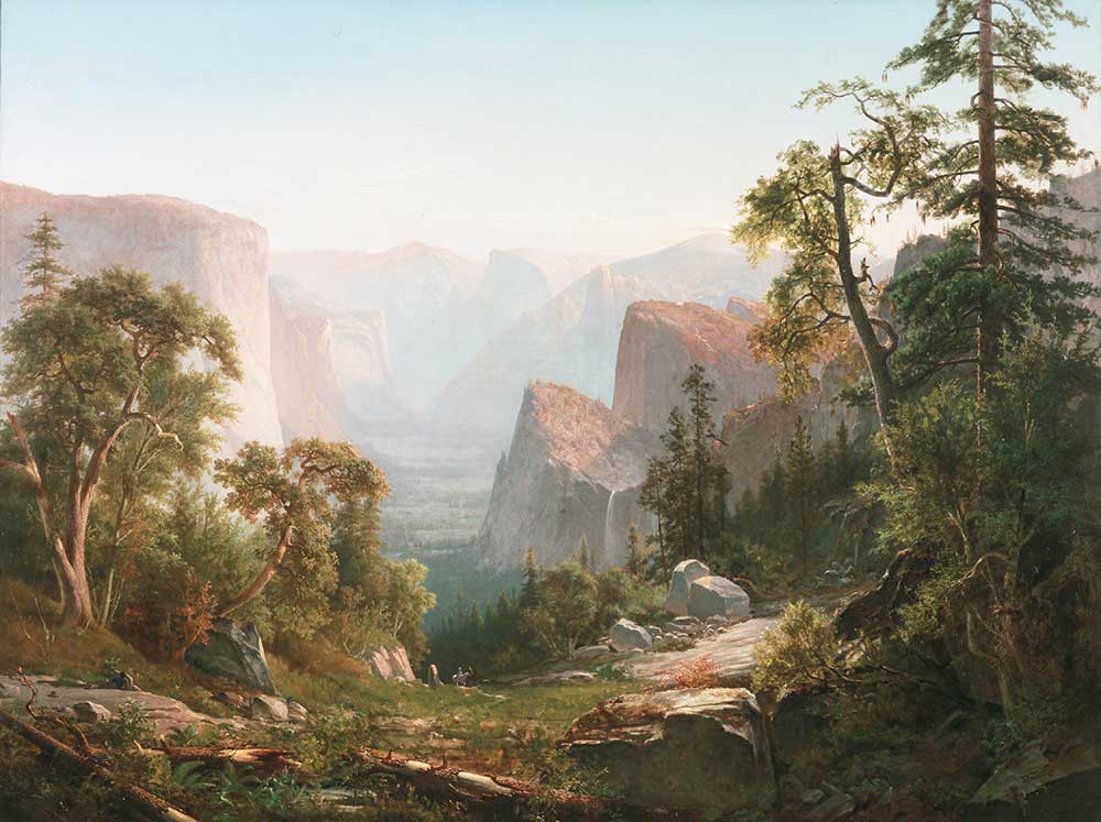 Thomas Hill Yosemite Vadisine Bakış