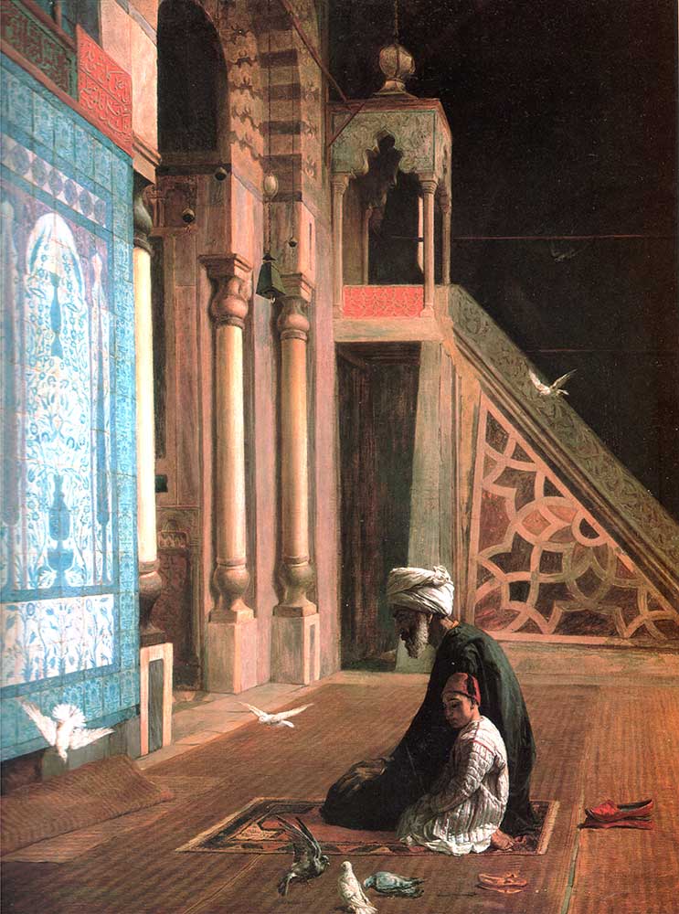 Walter Charles Horsley İbadet Mavi Cami Kahire