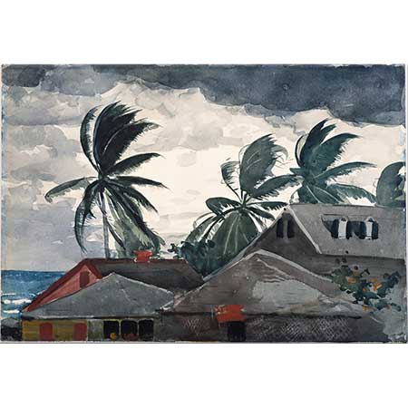 Winslow Homer Bahamalarda Fırtına