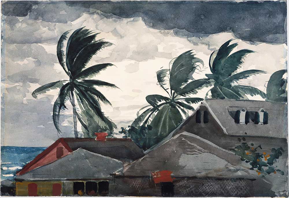 Winslow Homer Bahamalarda Fırtına