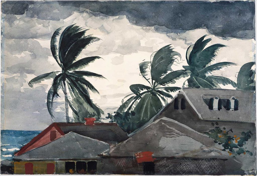 Winslow Homer Bahamalarda Fırtına