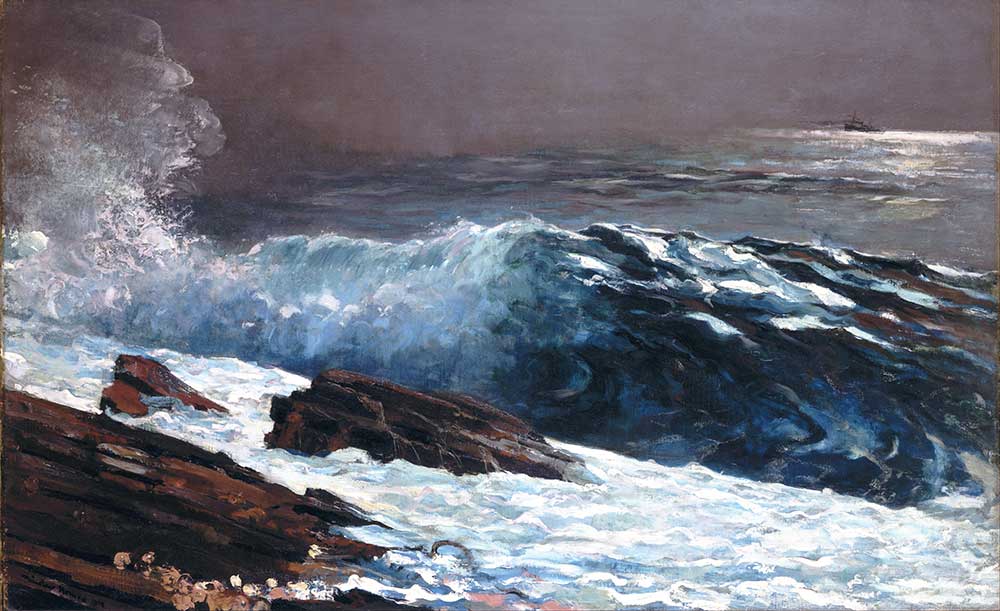 Winslow Homer Kıyıda Güneş Işığı