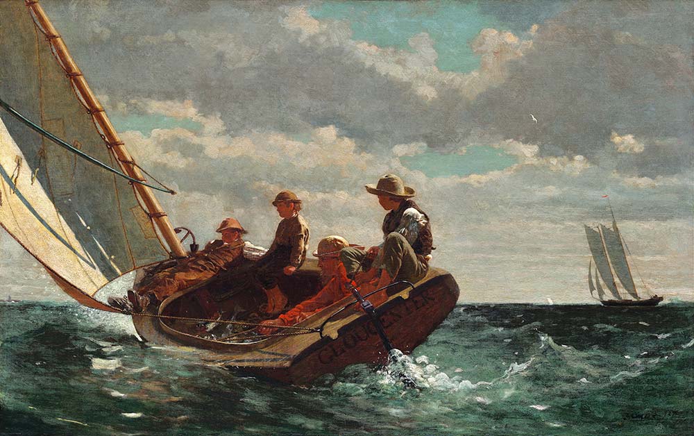 Winslow Homer Yelkenler Fora