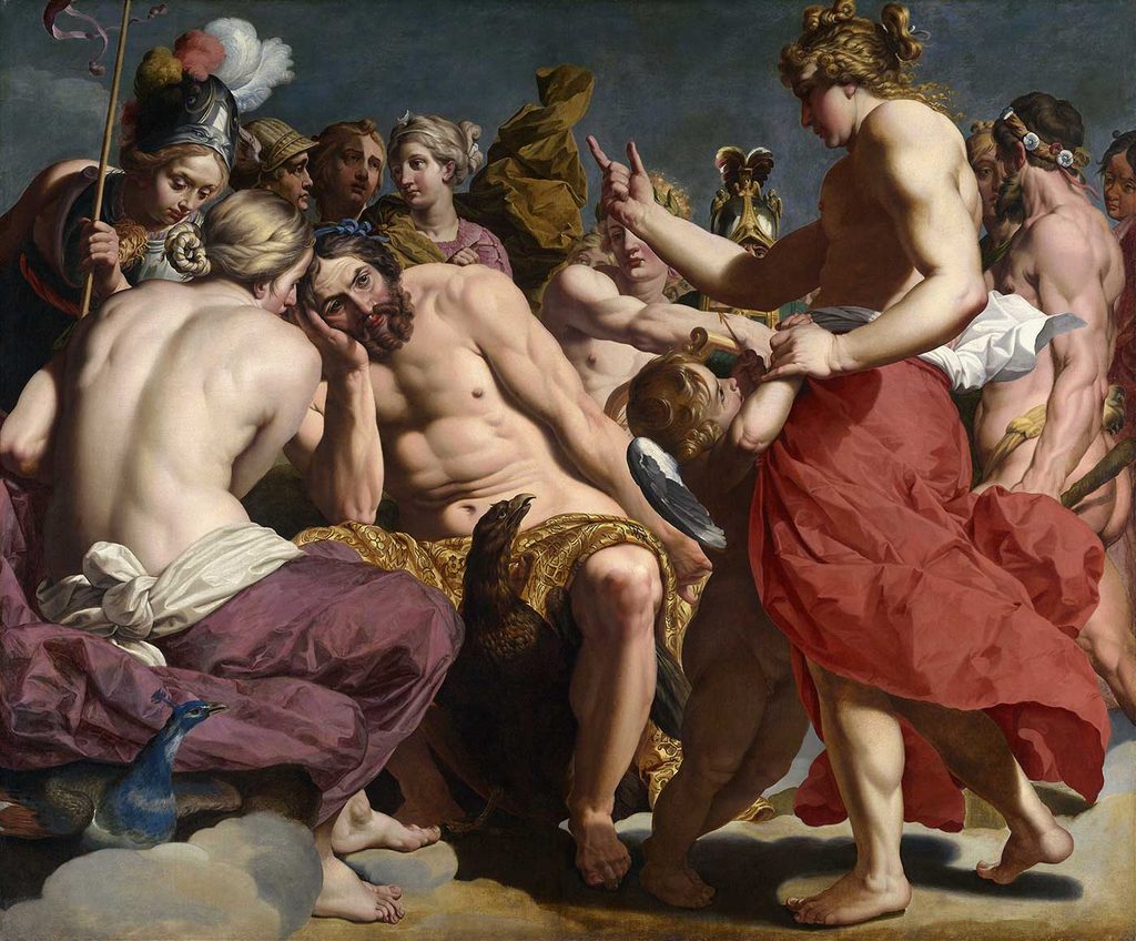 Abraham Janssens Venüs Tarafından Azarlanan Jüpiter