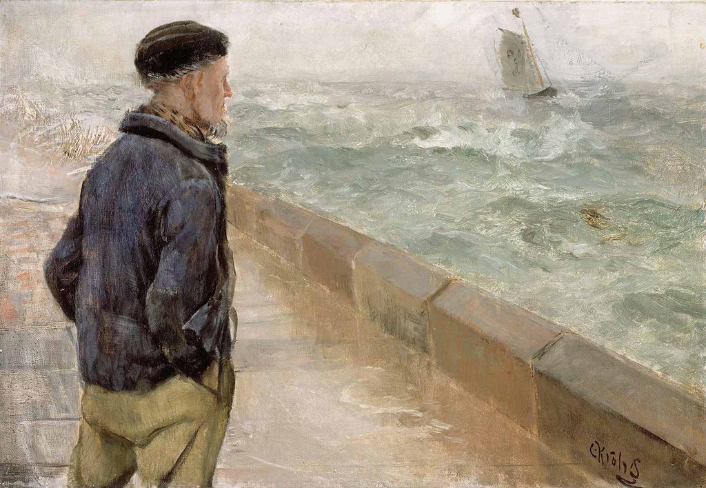 Christian Krohg Fransız Yelkenlisi