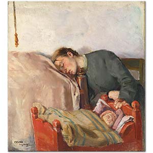 Christian Krohg Anne ve Çocuğu