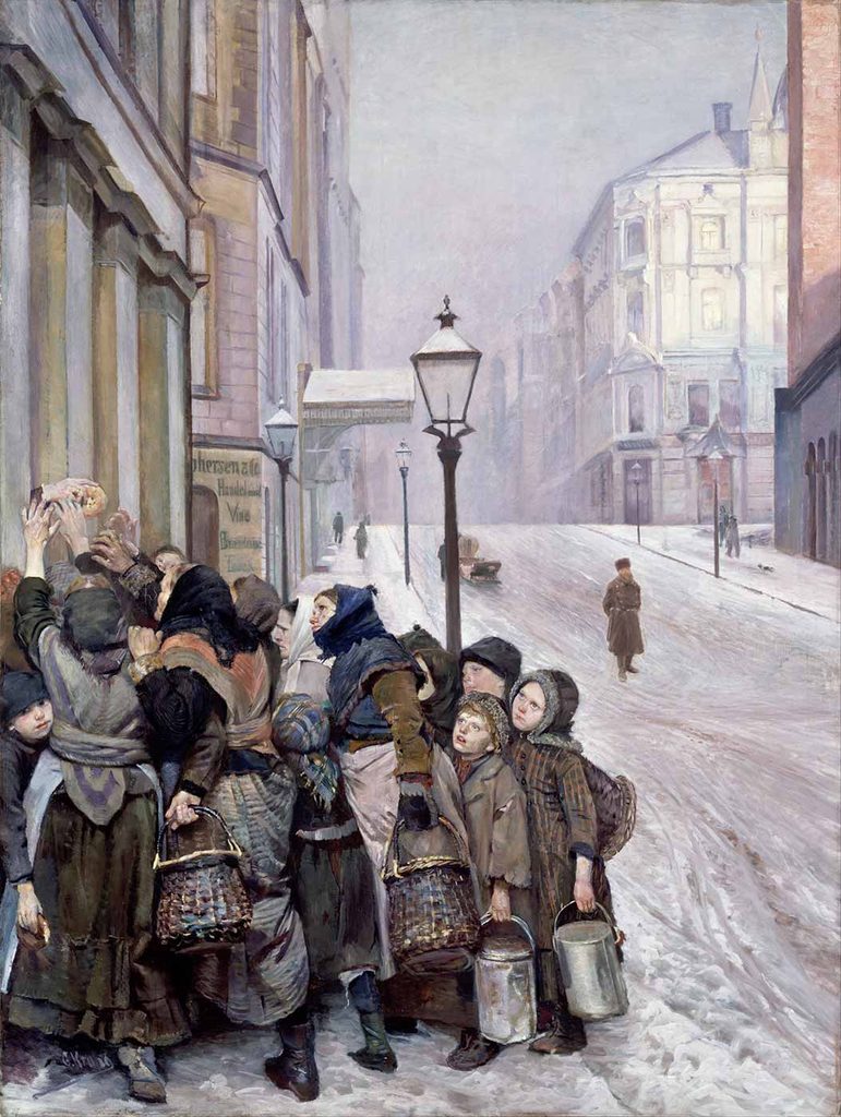 Christian Krohg Hayatta Kalma Mücadelesi