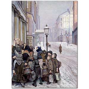 Christian Krohg Hayatta Kalma Mücadelesi