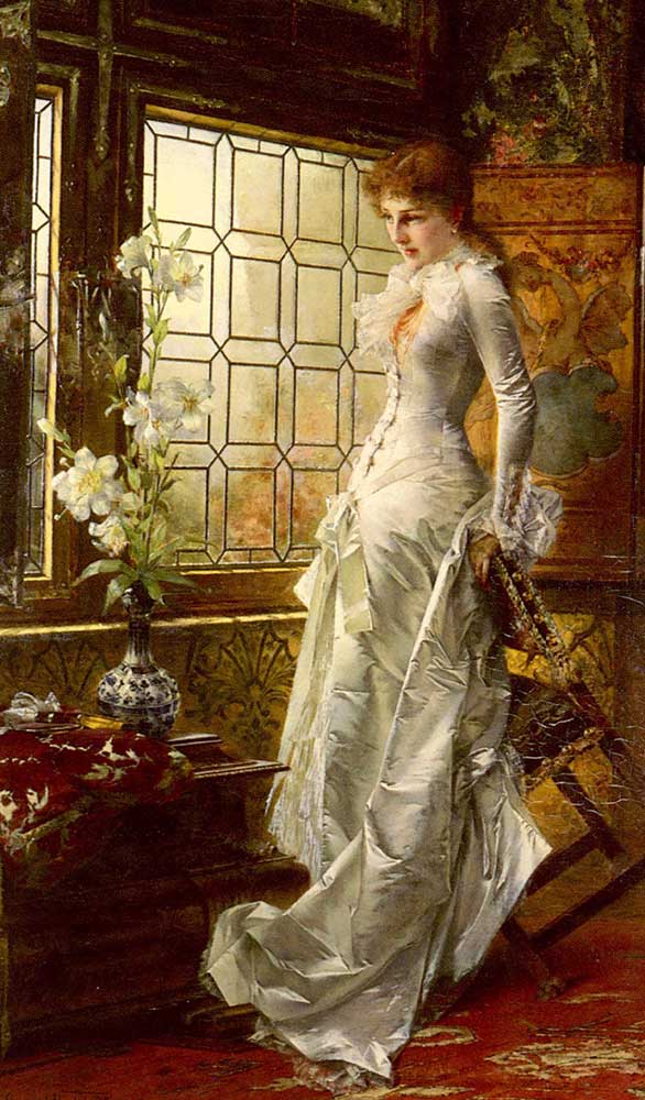 Conrad Kiesel Pencere Önünde