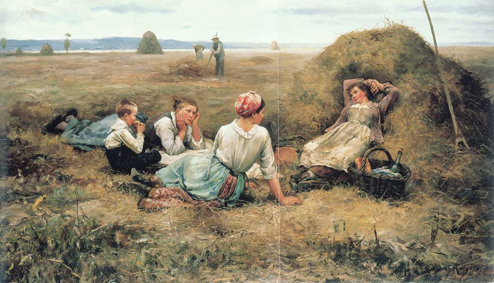 Daniel Ridgway Knight Hasat Molası