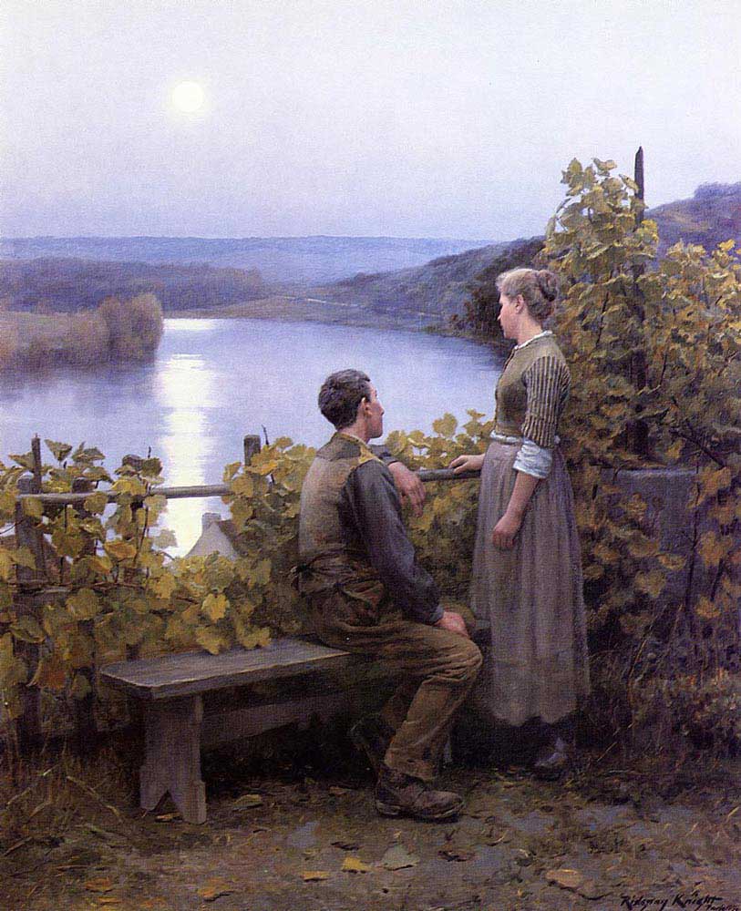 Daniel Ridgway Knight Yaz Akşamı