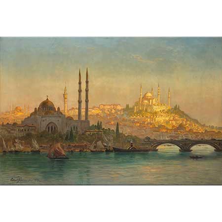 Ernst Koerner Valide Sultan ve Süleymaniye Cami