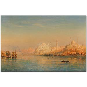 Ernst Koerner İstanbul Manzarası