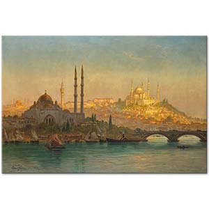 Ernst Koerner Valide Sultan ve Süleymaniye Cami