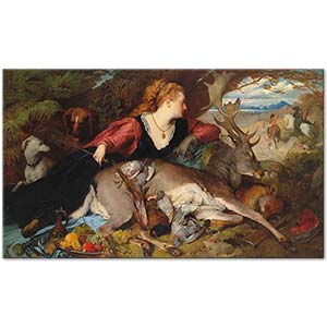 Ferdinand Keller Diana Av Ganimetleri İle
