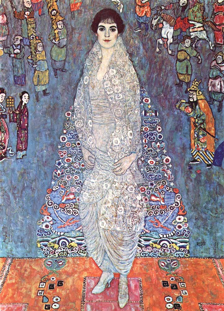 Gustav Klimt Baroness Elisabeth Bachofen Echt'in Portresi