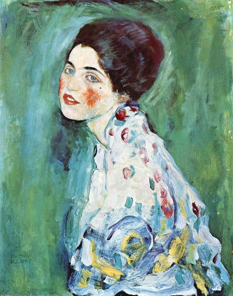 Gustav Klimt Bir Kadın Portresi