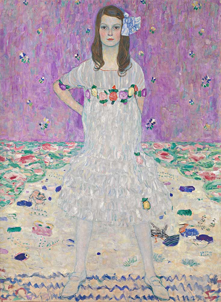 Gustav Klimt Eugenia Primavesi Portresi