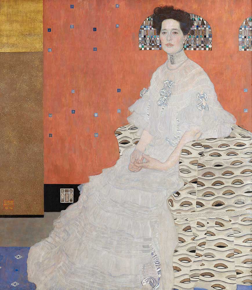 Gustav Klimt Fritza Riedler Portresi