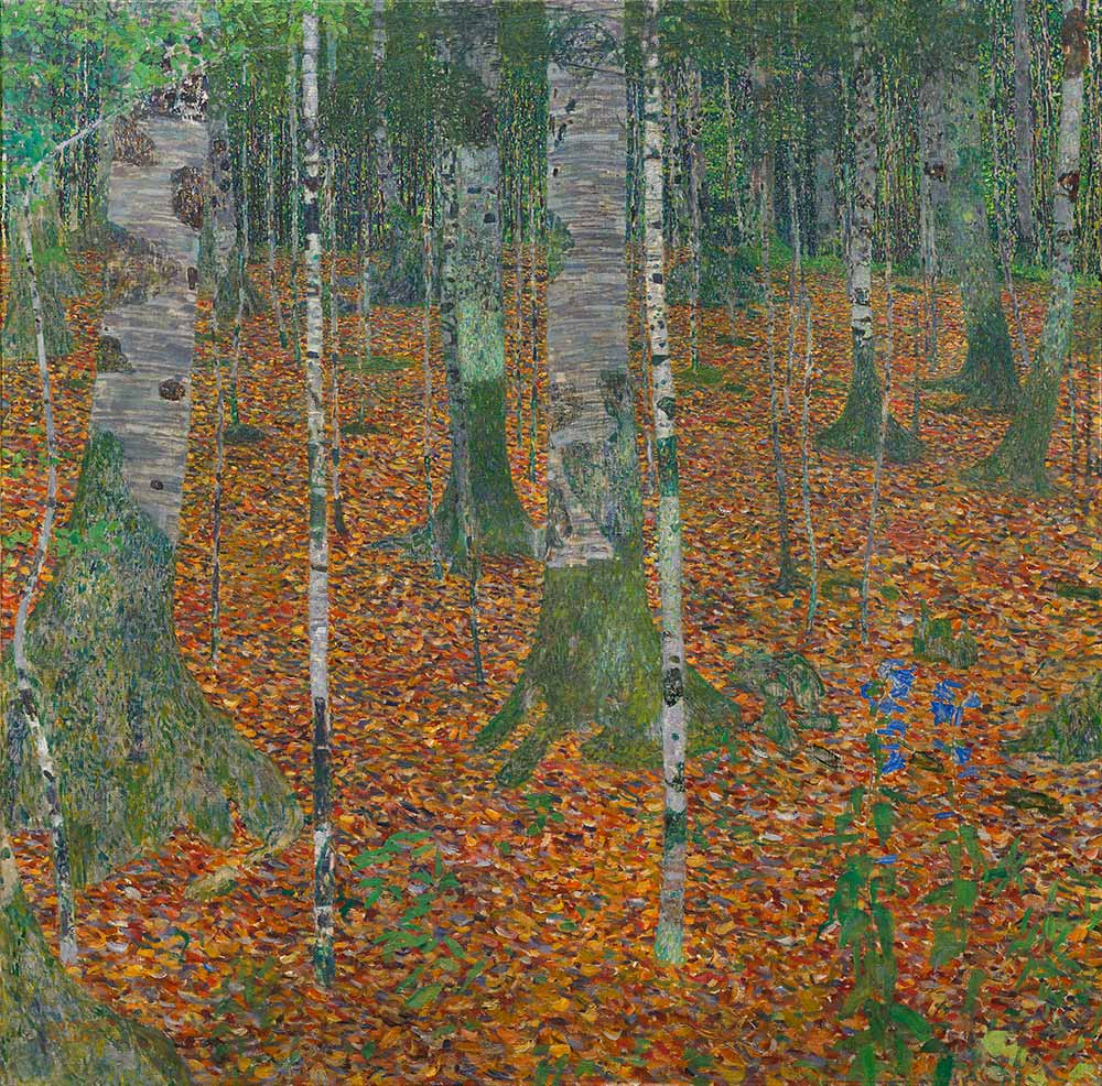 Gustav Klimt Kayın Ormanında
