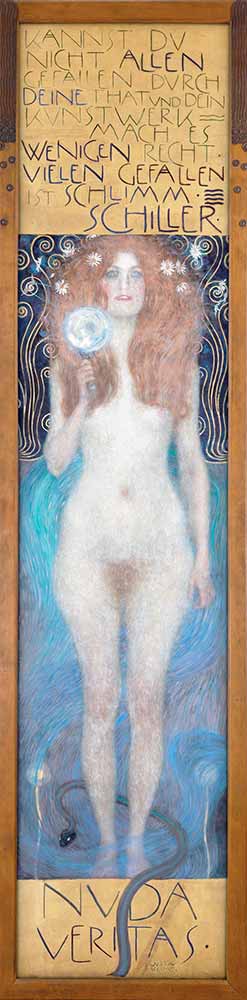 Gustav Klimt Nude Veritas