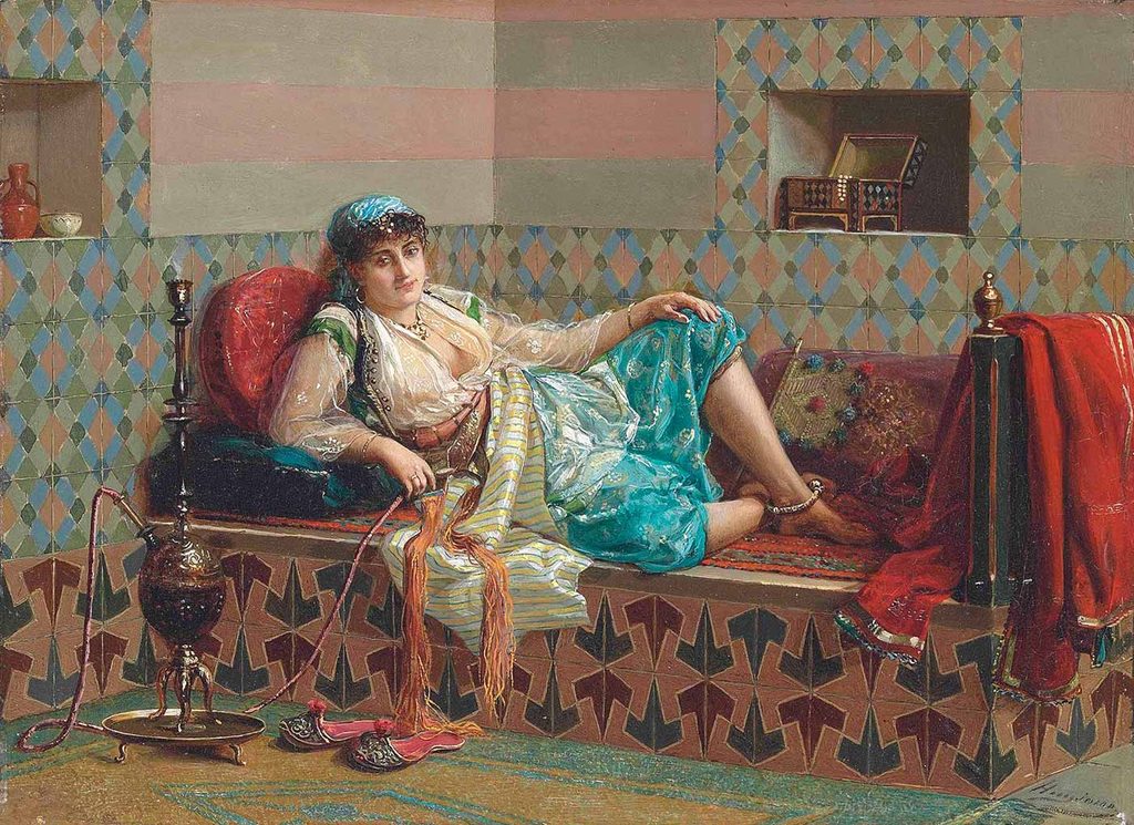 Jan Baptist Huysmans Haremde Dinlenme