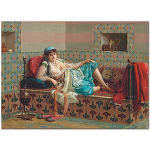 Jan Baptist Huysmans Haremde Dinlenme