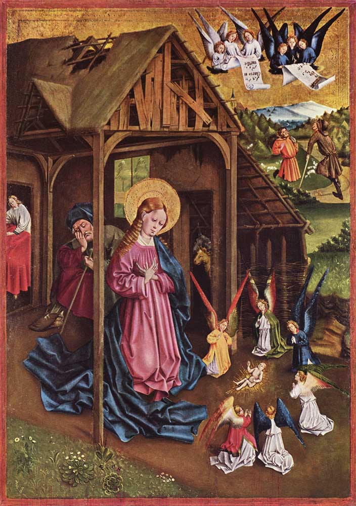 Johann Koerbecke İsa'nın Doğumu