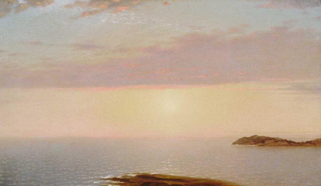 John Frederick Kensett Gün Batımı