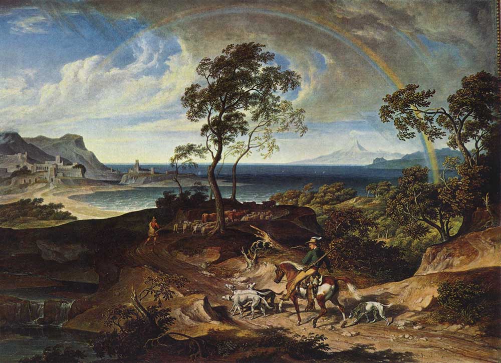 Joseph Anton Koch Fırtına Sonrası Manzara