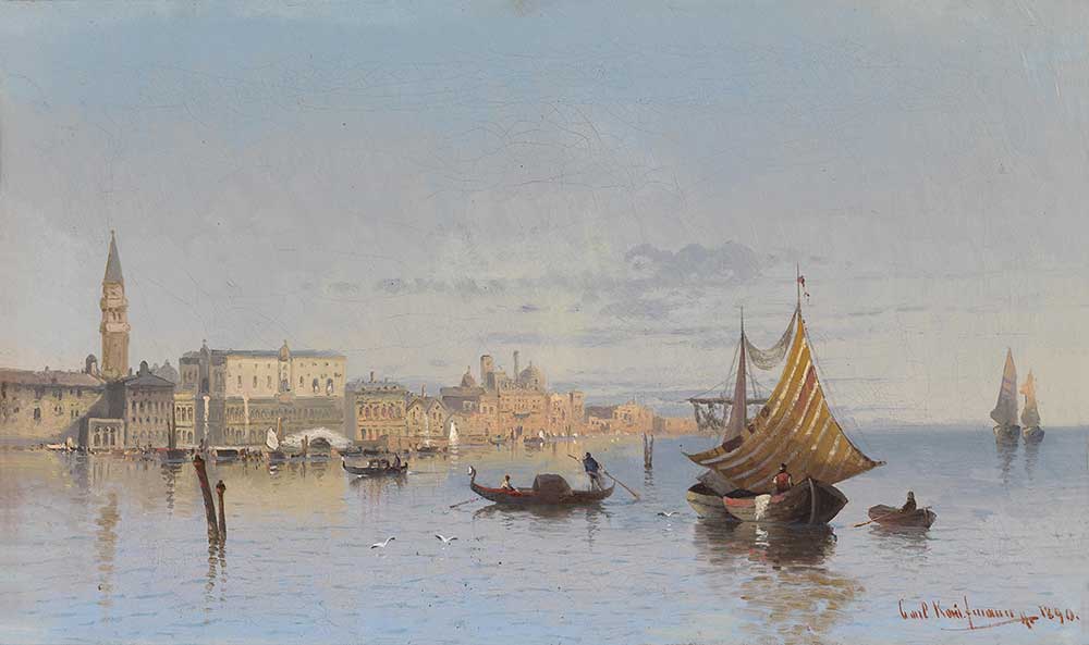 Karl Kaufmann Venedik Manzarası