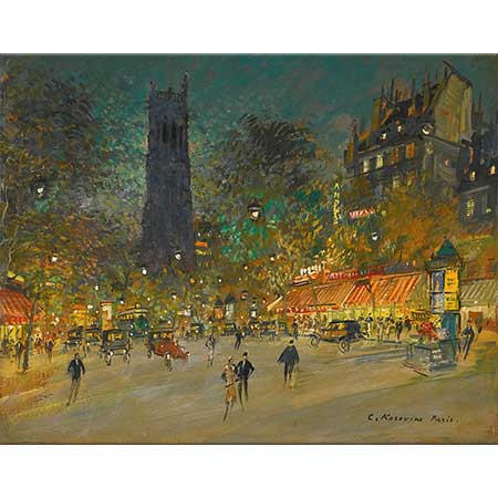 Konstantin Korovin La Tour Saint Jacques Paris