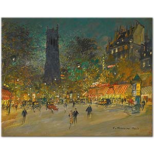 Konstantin Korovin La Tour Saint Jacques Paris