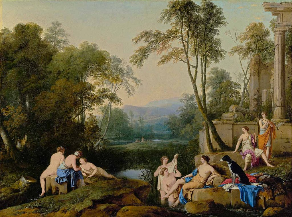 Laurent de La Hyre Diana ve Perileri