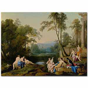 Laurent de La Hyre Diana ve Perileri