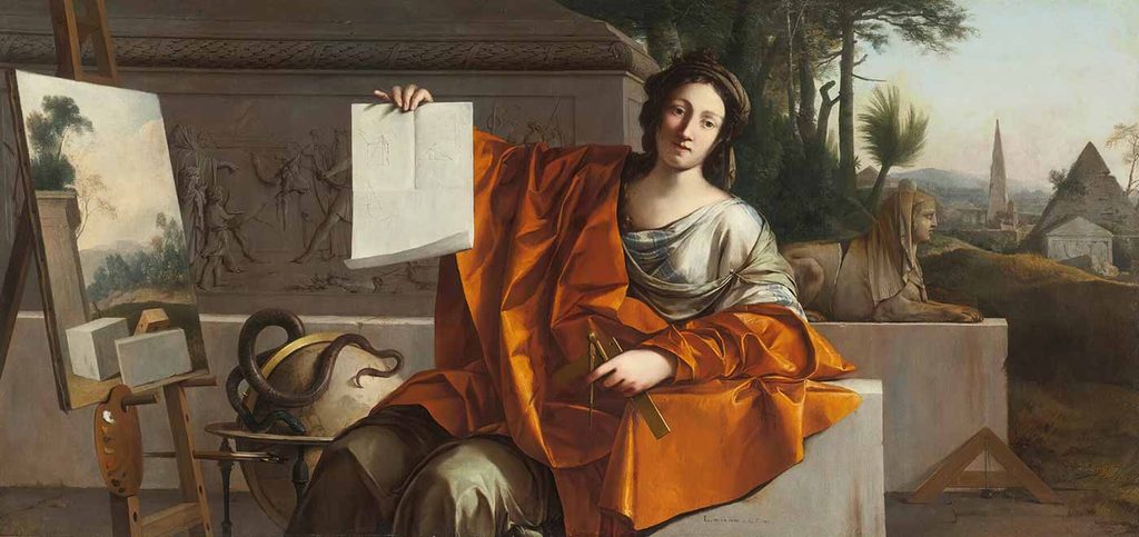Laurent de La Hyre Geometri Alegorisi