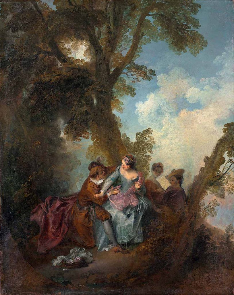 Nicolas Lancret Aşk İlanı