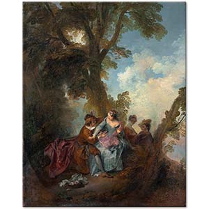 Nicolas Lancret Aşk İlanı